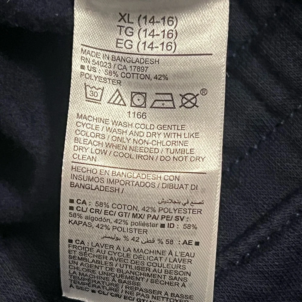 Boys Old Navy Sweatpants & Joggers 14/16 XL Gray Navy